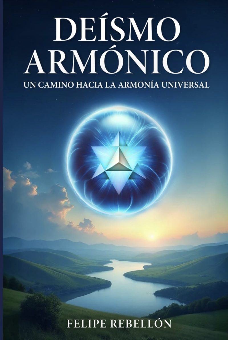 Portada del libro Deísmo Armónico, de Felipe Rebellón